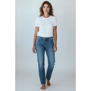 Vintage Bill Blass Jeans Women's Easy Fit Cotton High Rise‎ Straight Leg Size 12